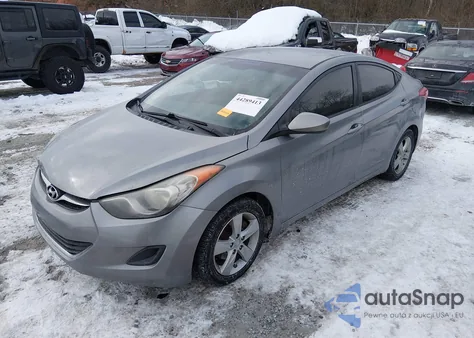 2011 Hyundai Elantra from USA, damaged, VIN KMHDH4AE8BU094695